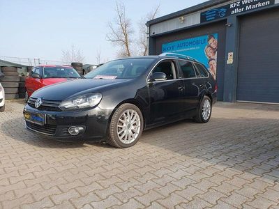 Gebraucht VW Golf VI Style 105 PS (77 kW) 2011 Schwarz Kleinwagen