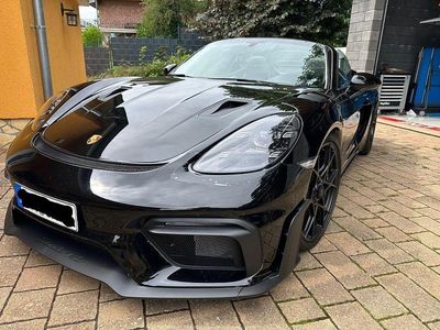 Schwarz Gebraucht 2025 Porsche 718 Spyder Cabrio | 148.000 €