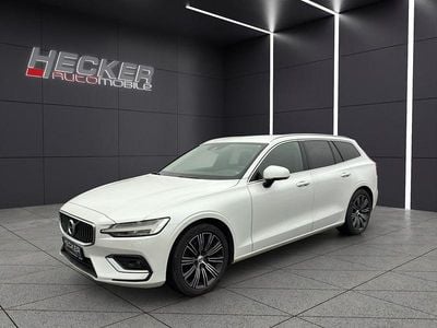 Crystal white / metallic Gebraucht 2018 Volvo V60 Inscription Kombi | 22.990 € (Fairer Preis)