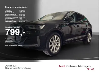 Gebraucht Audi Q7 S-Line 286 PS (210 kW) 2022 Mythosschwarz SUV