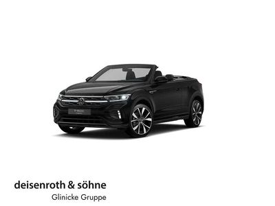 Brugt VW T-Roc Cabriolet R-line 150 HK (110 kW) 2024 Sort Cabriolet