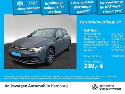 Gebraucht VW Golf VII Style 204 PS (150 kW) 2021 Grau Kleinwagen
