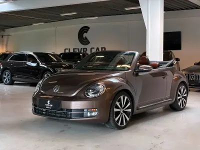 Gebraucht VW Beetle Cabriolet Exclusive 150 PS (110 kW) 2015 Braun Cabrio