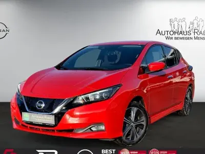 Usata Nissan Leaf N-Connecta 110 kW (150 CV) 2021 Rosso Utilitaria