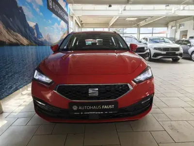 Brugt Seat Leon Reference 110 HK (80 kW) 2022 Rød Stationcar