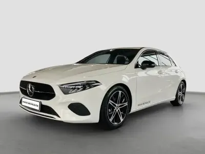 Gebraucht Mercedes A180 Progressive 136 PS (100 kW) 2026 Unilack polarweiß Limousine