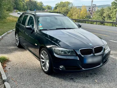Gebraucht BMW 320 163 PS (119 kW) 2008 Schwarz Kombi