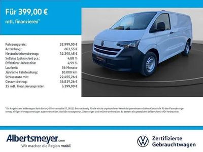 Neu VW Transporter 110 PS (80 kW) 2025 Weiß Van