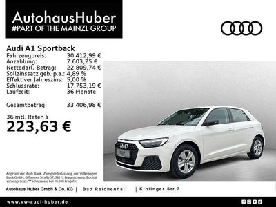 Weiß Neu 2026 Audi A1 Sportback Kleinwagen | 30.413 € (Fairer Preis)