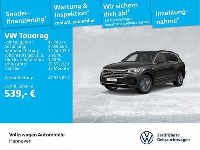 Siliziumgrau metallic Gebraucht 2022 VW Touareg R-line SUV | 43.790 € (Superpreis)