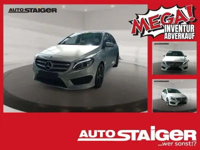 Gebraucht Mercedes B220 AMG line 184 PS (135 kW) 2017 Polarsilber  metalliclack Kleinwagen