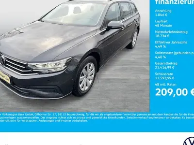 Second-hand VW Passat Conceptline 150 CP (110 kW) 2022 Gri Break
