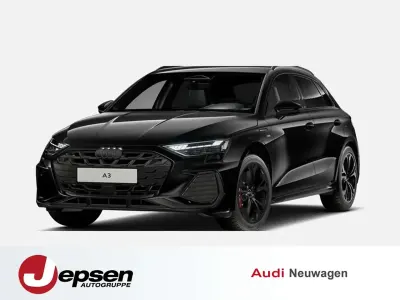 Neu Audi A3 S-Line 272 PS (200 kW) 2025 Mythosschwarz metallic Limousine