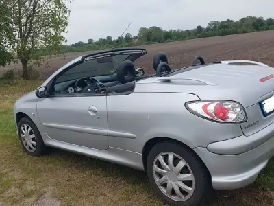 Gebraucht Peugeot 206 CC Filou 109 PS (80 kW) 2005 Grau Cabrio