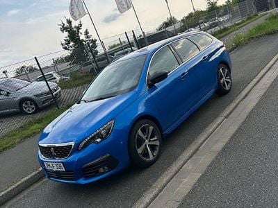 Blau Gebraucht 2021 Peugeot 308 GT Kombi | 17.000 € (Teuer)