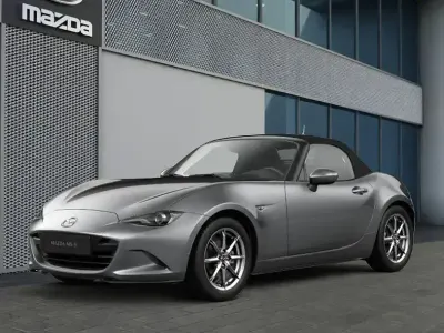 Nowe Mazda MX5 Exclusive-Line 132 KM (97 kW) 2025 Szary Kabriolet