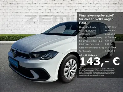 Gebraucht VW Polo Life 80 PS (58 kW) 2023 Weiß Kleinwagen