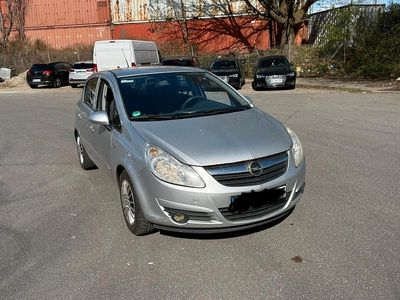 Gebraucht Opel Corsa Edition 2007 Silber Kleinwagen