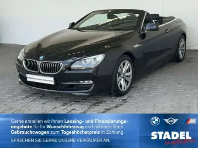 Gebraucht BMW 640 Cabriolet Sport Line 313 PS (230 kW) 2015 Schwarz Cabrio