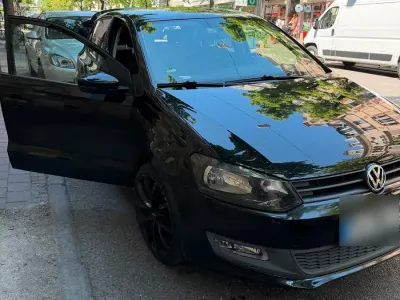 Gebraucht VW Polo 68 PS (50 kW) 2010 Schwarz Kleinwagen