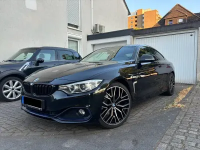 Gebraucht BMW 420 Coupé Sport Line 184 PS (135 kW) 2015 Schwarz Coupé