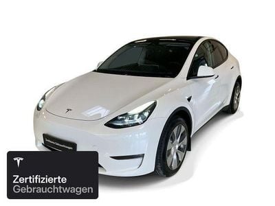 Second-hand Tesla Model Y Long Range AWD 258 kW (351 CP) 2022 Alb SUV