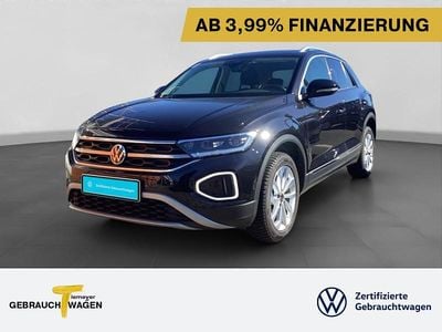 Gebraucht VW T-Roc Style 110 PS (80 kW) 2023 Schwarz SUV