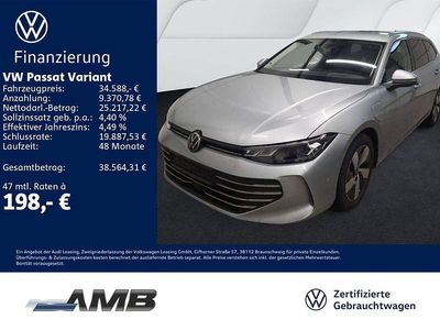 Gebraucht VW Passat Business 204 PS (150 kW) 2025 Oyster silver metallic Kombi