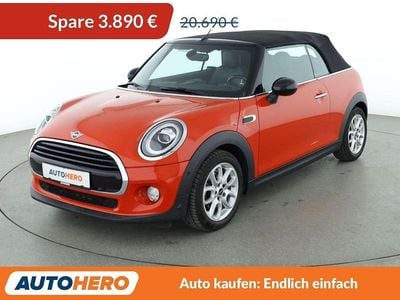 Gebraucht Mini Cooper Cabriolet 136 PS (100 kW) 2020 Solaris orange Cabrio