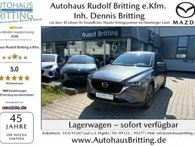 Gebraucht Mazda CX-5 Ad'Vantage 194 PS (142 kW) 2023 Machine grey (metallic) SUV