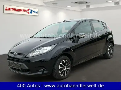 Gebraucht Ford Fiesta Ambiente 82 PS (60 kW) 2010 Schwarz Kleinwagen