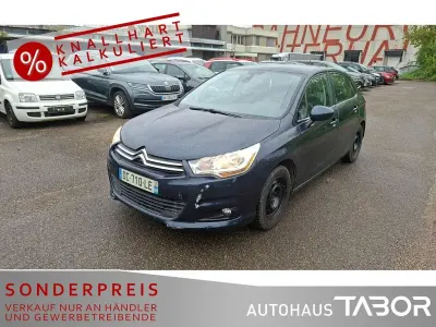 Używany Citroën C4 Tendance 92 KM (67 kW) 2014 Lackierung bourrasque/metallic Sedan/Limuzyna