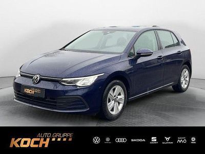 Gebraucht VW Golf Life 110 PS (80 kW) 2021 Blau Limousine