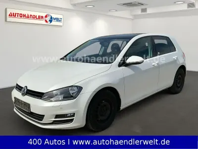 Gebraucht VW Golf VII 105 PS (77 kW) 2013 Weiss Limousine
