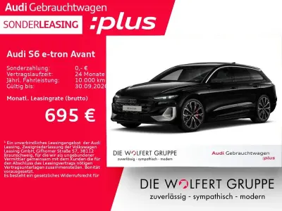 Gebraucht Audi S6 e-tron Ambiente 369 kW (503 PS) 2025 Mythosschwarz metallic Kombi