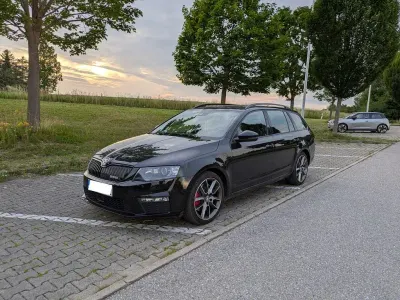 Gebraucht Skoda Octavia RS 184 PS (135 kW) 2014 Schwarz Kombi