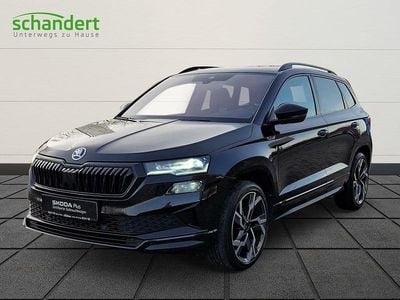 Usata Skoda Karoq SportLine 150 CV (110 kW) 2023 Nero SUV