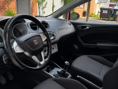 Gebraucht Seat Ibiza 86 PS (63 kW) 2008 Rot Kleinwagen