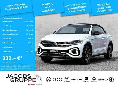Gebraucht VW T-Roc Cabriolet Style 150 PS (110 kW) 2025 Weiß Cabrio