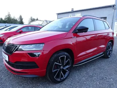 Gebraucht Skoda Karoq SportLine 150 PS (110 kW) 2019 Rot SUV