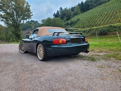 Usata Mazda MX5 110 CV (80 kW) 1999 Verde Cabrio