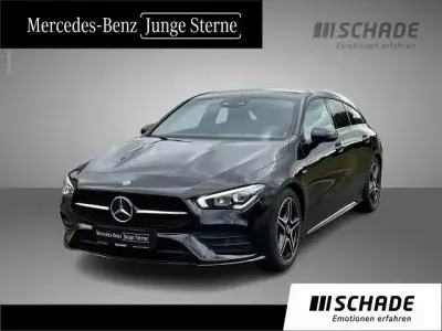 Gebraucht Mercedes CLA200 AMG line 150 PS (110 kW) 2021 Schwarz Limousine