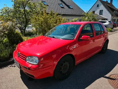 Używany VW Golf III 95 KM (69 kW) 1999 Czerwony Sedan/Limuzyna
