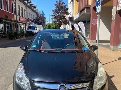 Gebraucht Opel Corsa 60 PS (44 kW) 2008 Schwarz Kleinwagen