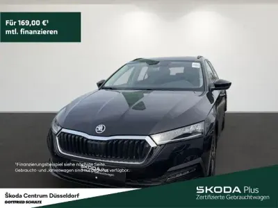 Second-hand Skoda Octavia Clever 116 CP (85 kW) 2022 Negru Break