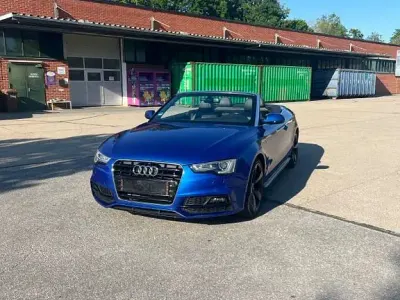 Gebraucht Audi A5 Cabriolet S-Line 170 PS (125 kW) 2015 Blau Cabrio