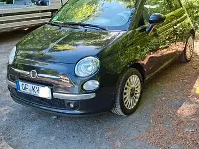 Gebraucht Fiat 500 Lounge 69 PS (50 kW) 2008 Schwarz Kleinwagen