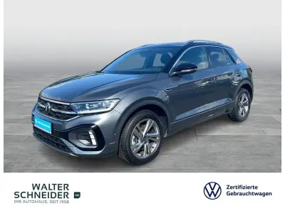 Gebraucht VW T-Roc R-line 150 PS (110 kW) 2023 Indiumgrau metallic SUV