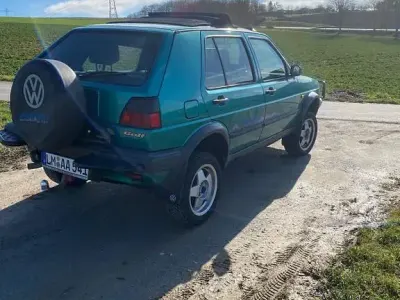 Gebraucht VW Golf Country 98 PS (72 kW) 1991 Grün Limousine