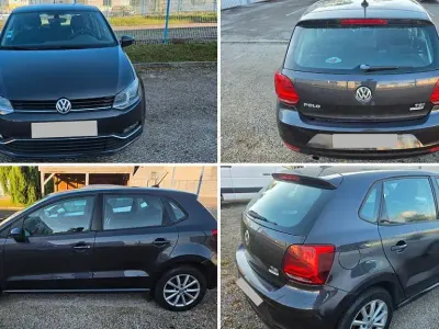 Gebraucht VW Polo LOUNGE 90 PS (66 kW) 2016 Schwarz Limousine